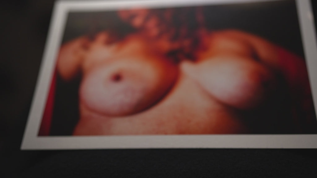 In Red and Orange - Impression 1- Nude Art Photography