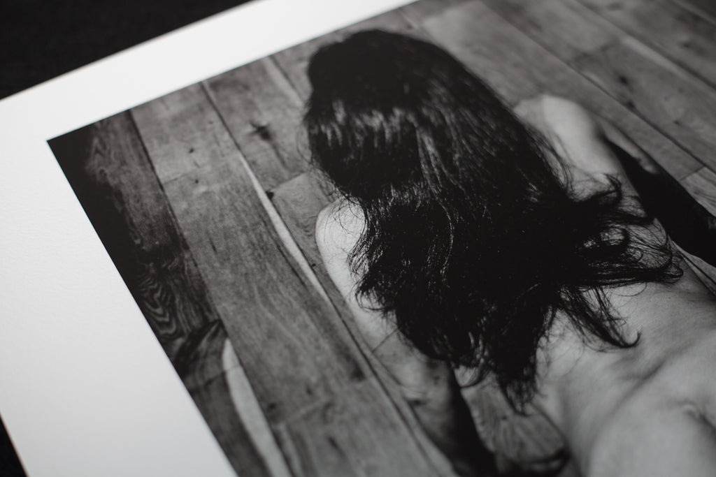 On the Floor with High Heel Shoes - Erotic Photography