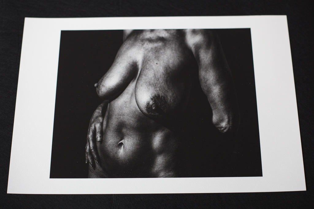 Venus de Milo Pose - Impression with Black and White - A3+ size